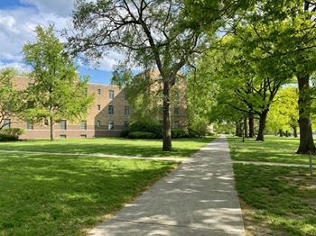 Large park on property